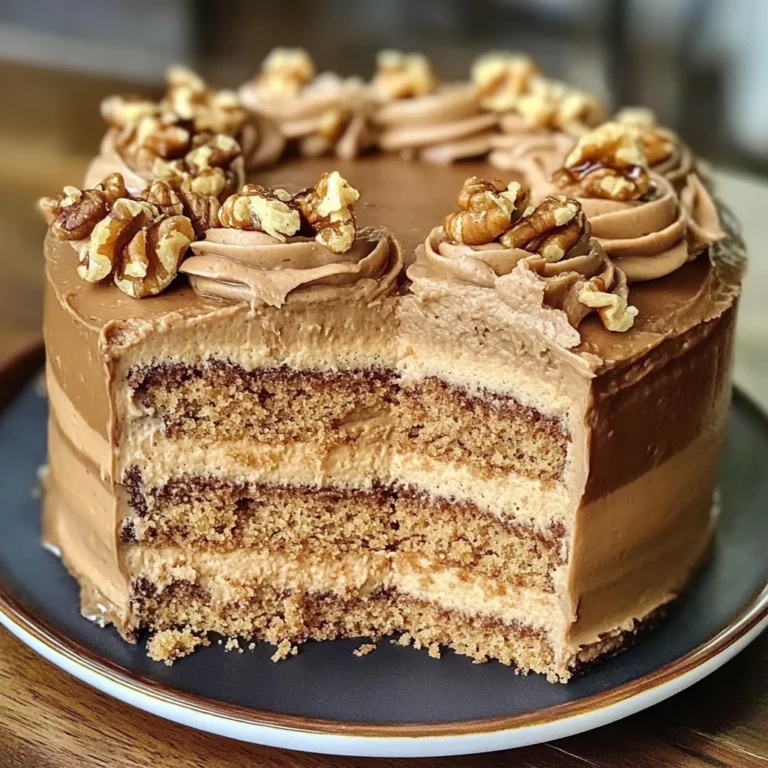 Coffee and Walnut Cake: An Amazing Ultimate Recipe