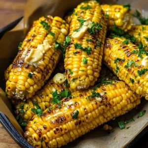 Cowboy Butter Roasted Corn