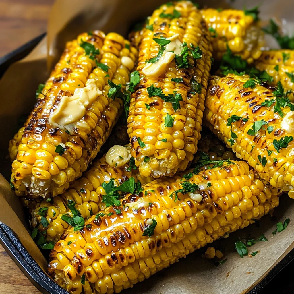 Cowboy Butter Roasted Corn