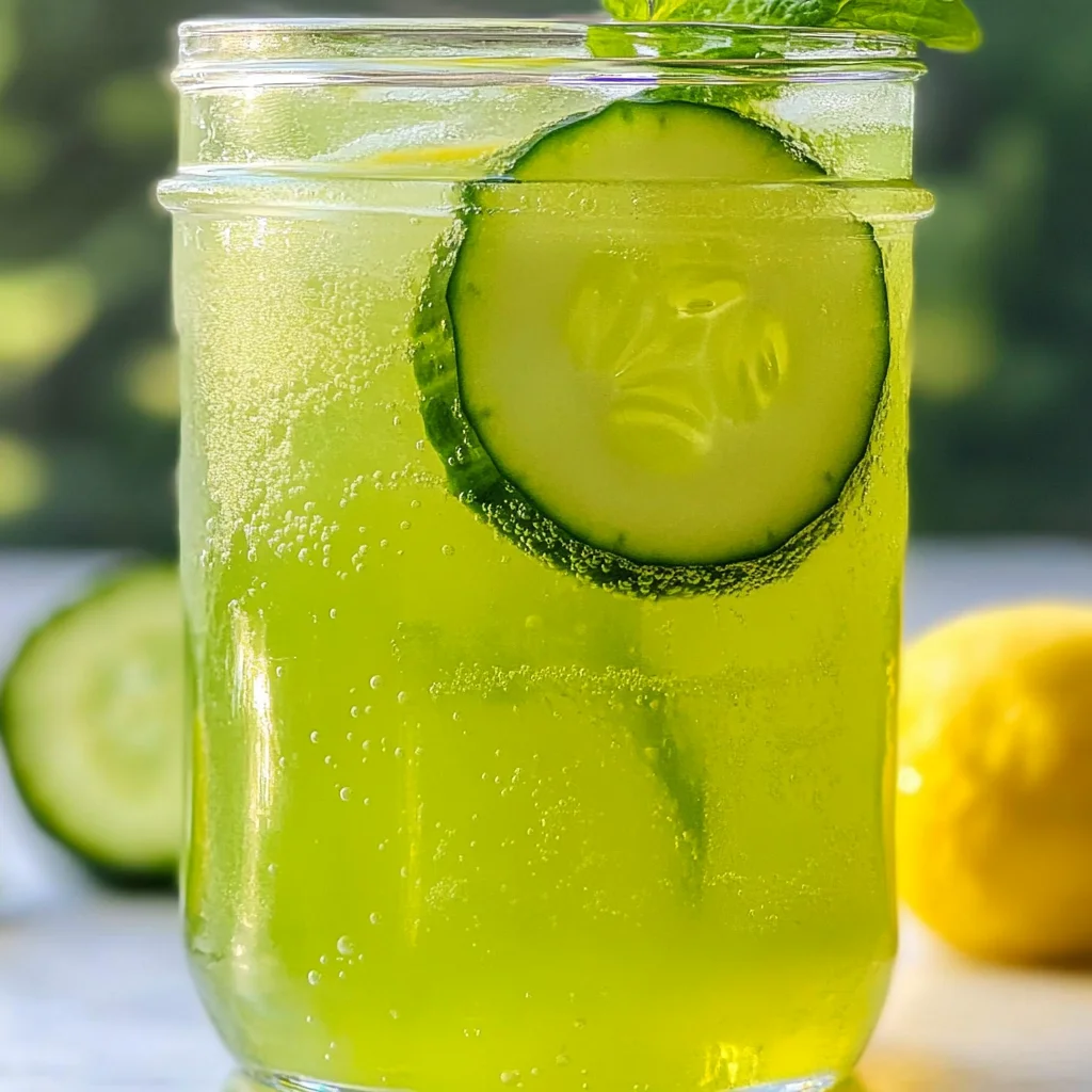 Cucumber Lemonade