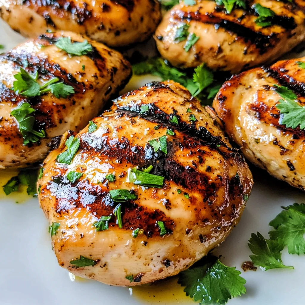 Easy Grilled Chicken Marinade