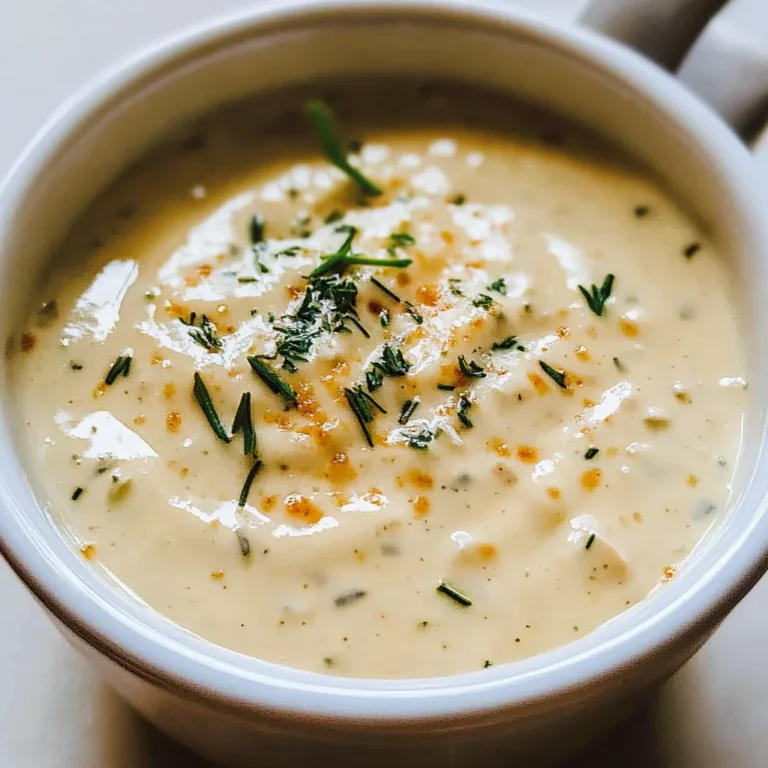Garlic and Parmesan Sauce
