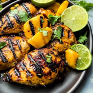 Grilled Mango Lime Chicken