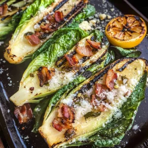Grilled Romaine Caesar Salad Recipe