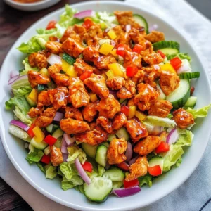 Honey Hot Chicken Salad