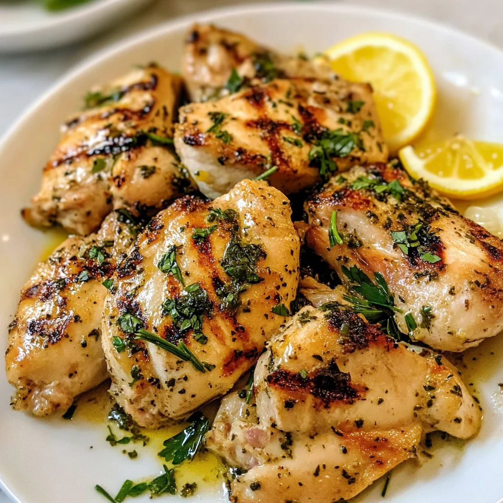 Lemon Herb Grilled Chicken