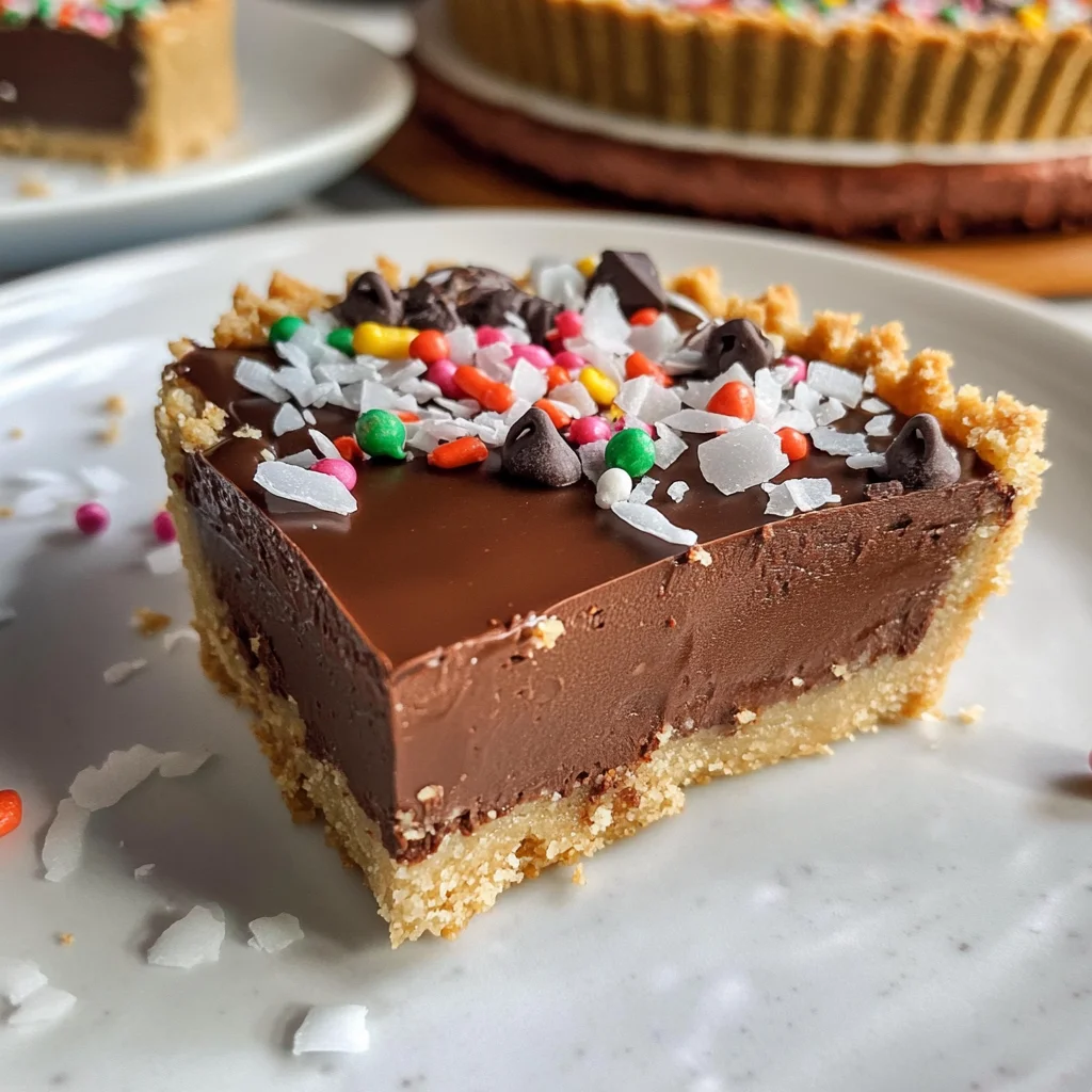 Mint Chocolate Tart (Paleo, Vegan, No Bake)
