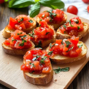 Original Bruschetta Rezept mit Tomaten