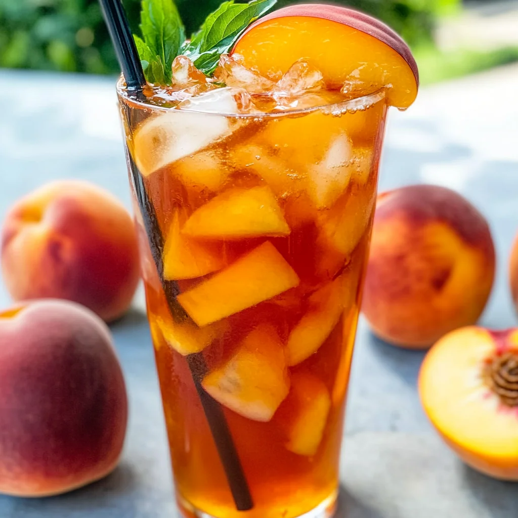 Peach Iced Tea