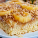 Pineapple Crumb Cake