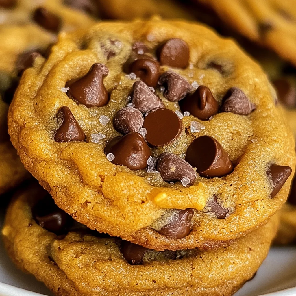Pumpkin Chocolate Chip Cookies