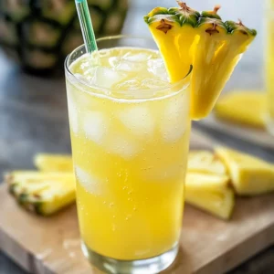 Sparkling Pineapple Lemonade