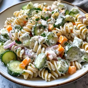 Tzatziki Pasta Salad