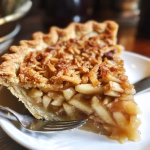 Unbelievably Good Shredded Apple Pie