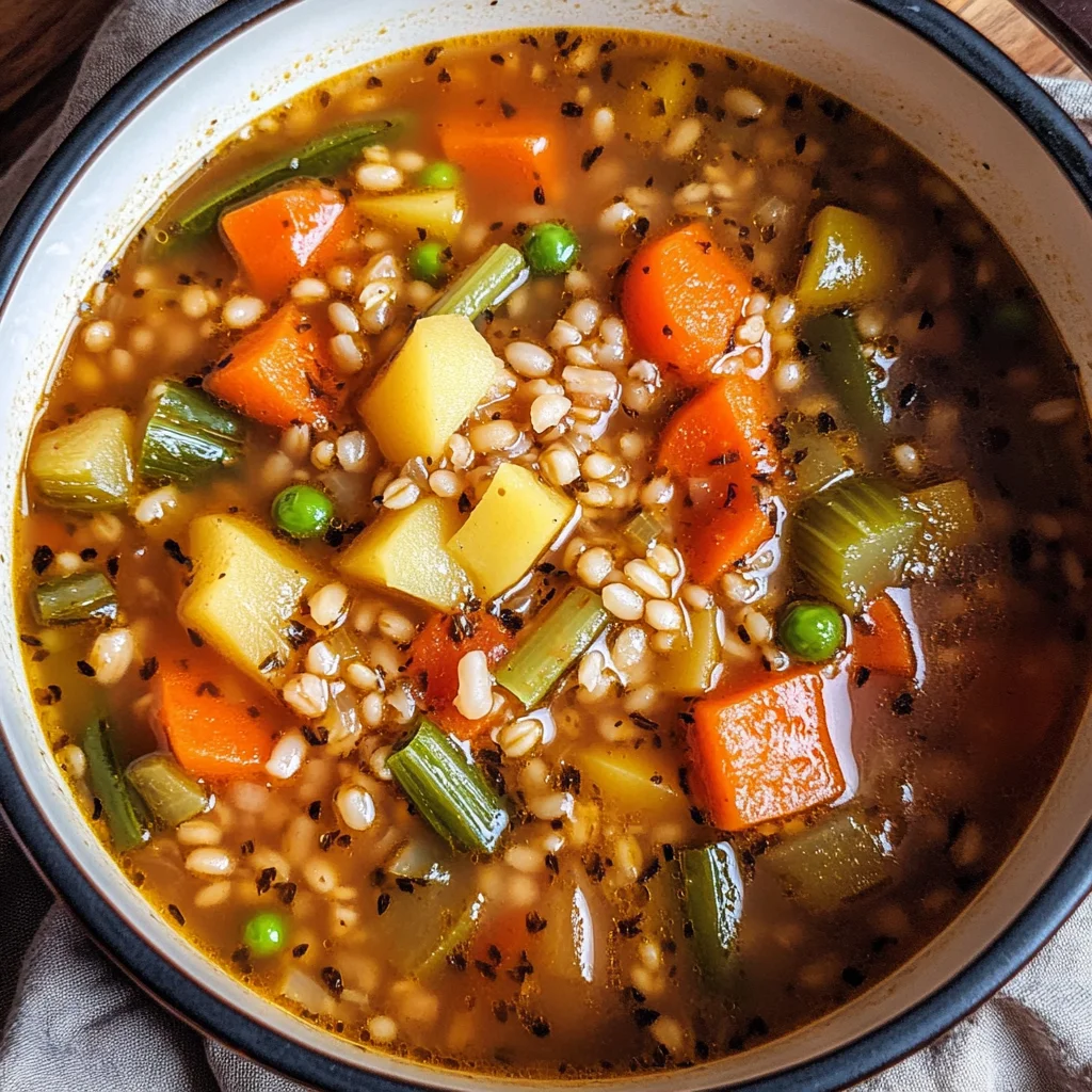 Vegetable Barley Soup