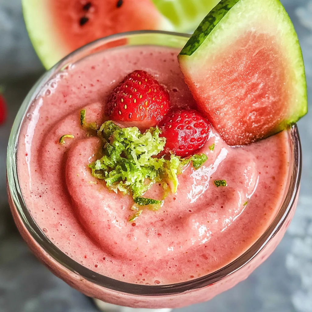 Watermelon Smoothie Recipe