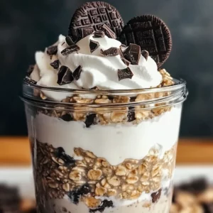 COOKIES AND CREAM OVERNIGHT OATS RECIPE