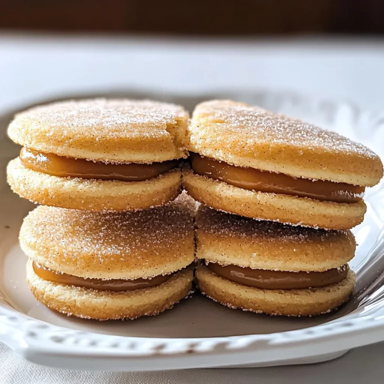 Easy Dulce de Leche Cinnamon Sandwich Cookies