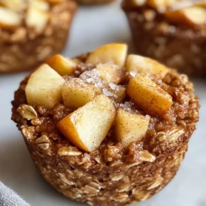 Tasty Baked Apple Cinnamon Oatmeal Cups